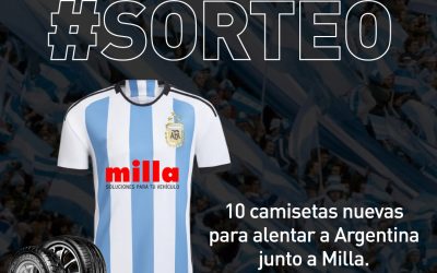 Bases y condiciones: #SORTEO “Camisetas para alentar a Argentina junto a Milla”